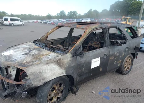 2001 Acura Mdx from USA, damaged, VIN 2HNYD18861H509976